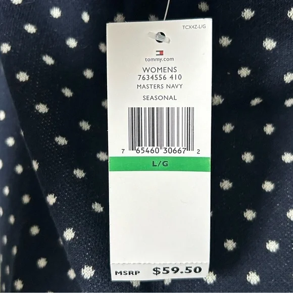 Tommy Hilfiger Polka Dot Sweater - Picture 6 of 8